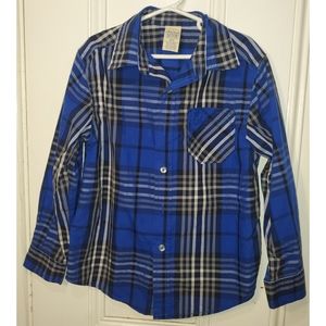 ⚡3/$10 Boy's button-up shirt size 6/7